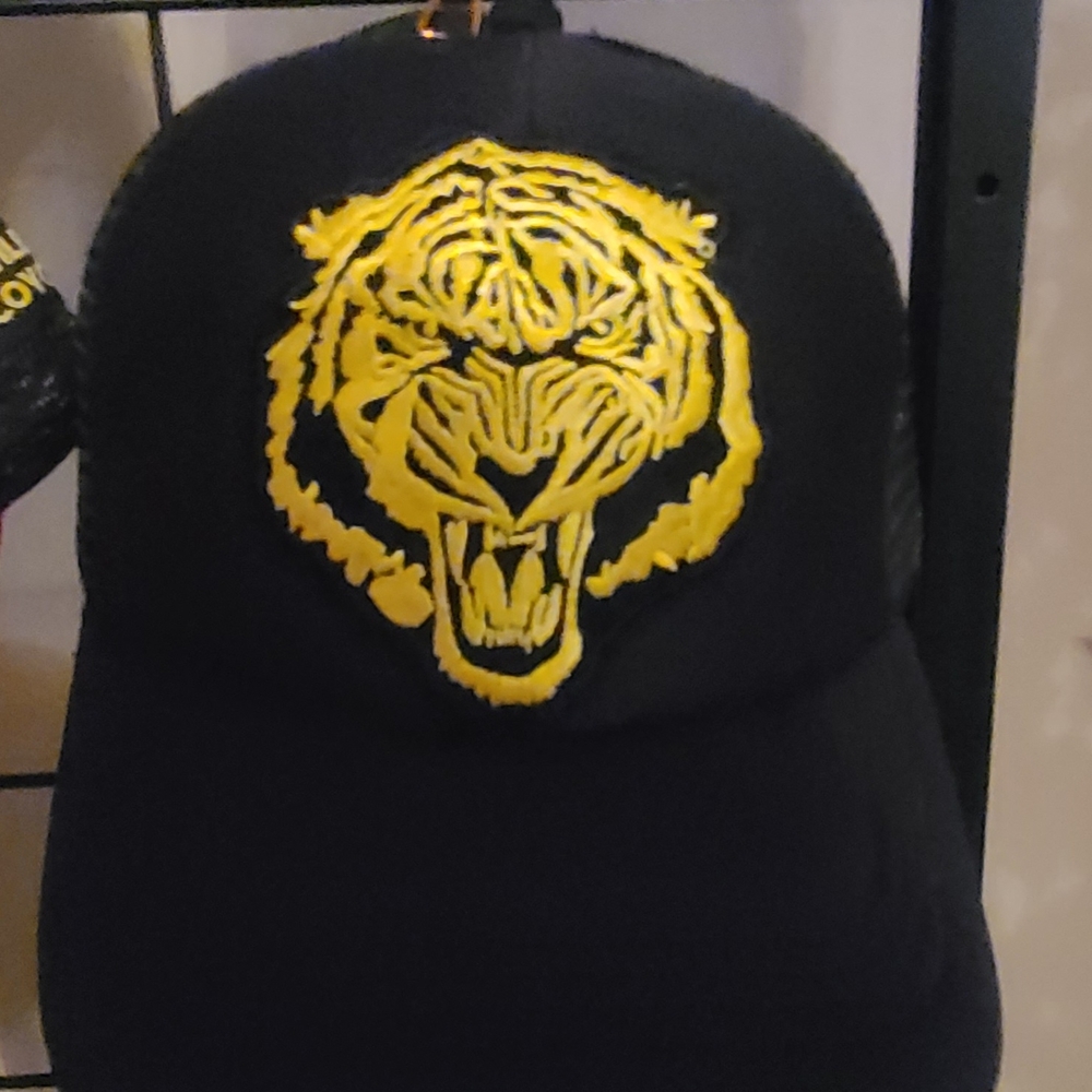 Yellow Tiger Trucker Cap